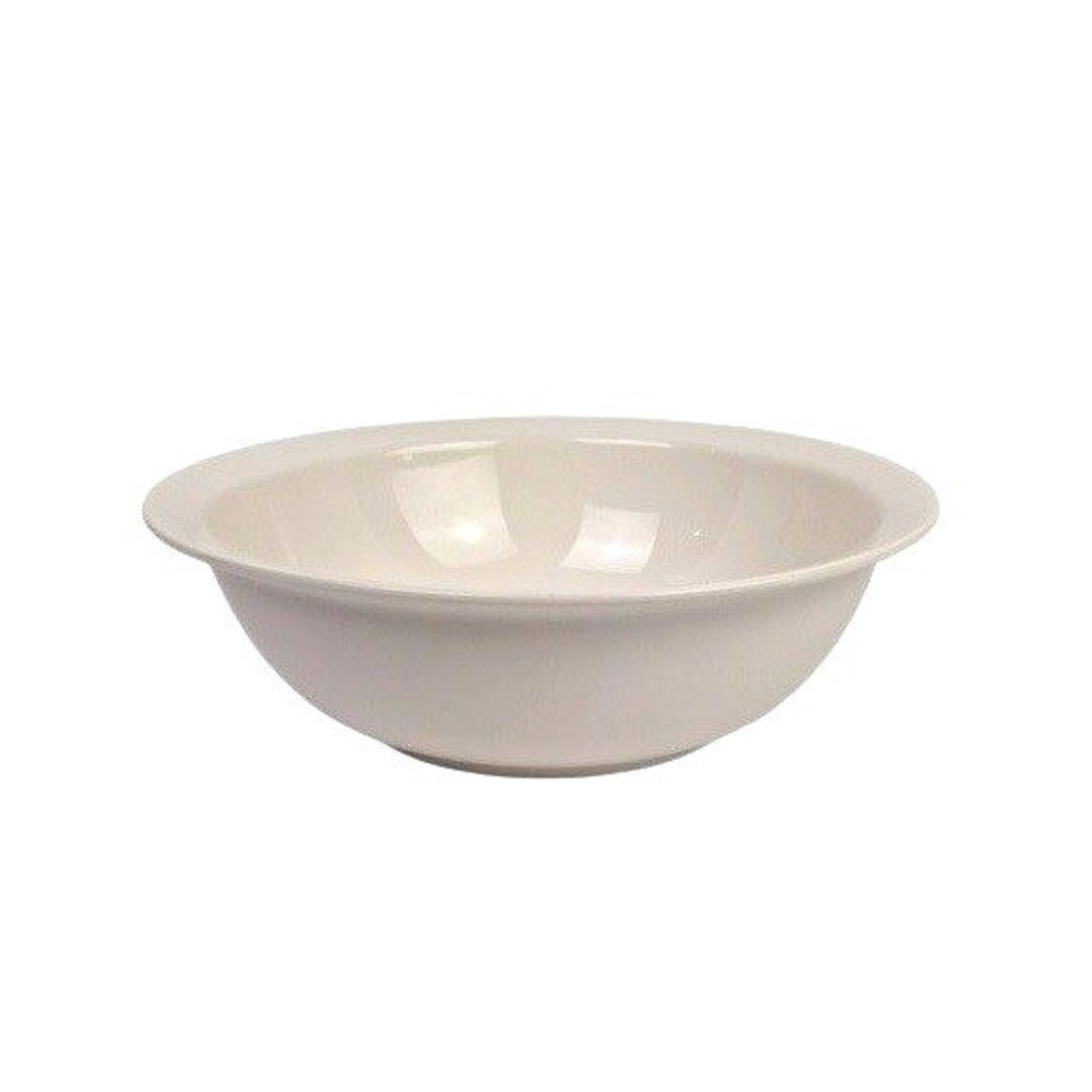 Pfaltzgraff Cream White Stoneware Serving Bowl 9.5 Inch Wide Deep Rimmed USA‎